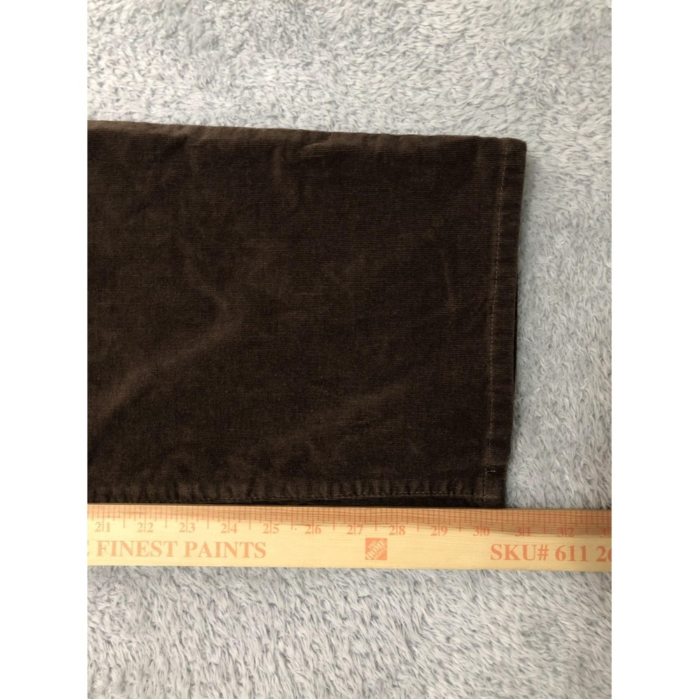 Democracy Corduroy Pants Womens 24W (48x30.5) Brown Straight Ab Solution - Picture 11 of 12